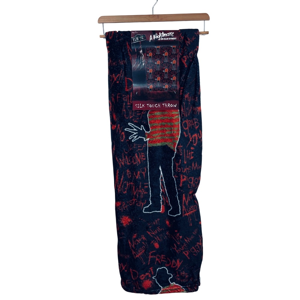 Nightmare on Elm Street Freddy Krueger Silk Touch Throw Blanket 50x70 Northwest